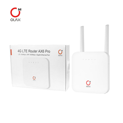 de 4g Lte de Cpe Cat4 de modem de routeur pro ROHS CE extérieur d'Olax AX6