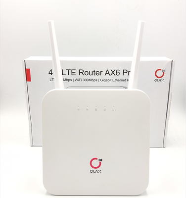 Pro 300Mbps Cat4 4000mah 4G LTE routeur sans fil à la maison de CPE Wifi d'Olax Ax6